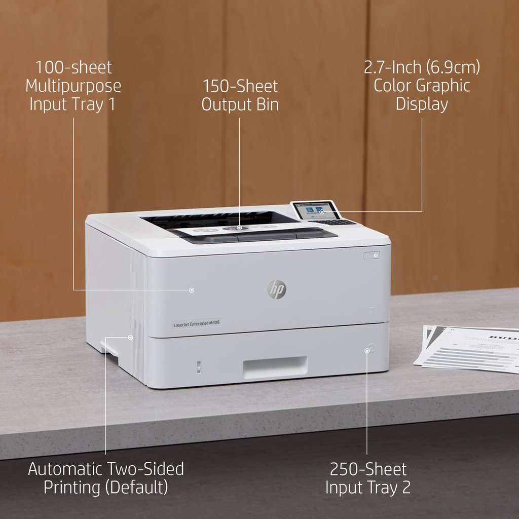 HP LaserJet Enterprise M406dn - Image 15