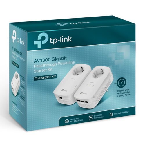 TP-Link TL-PA8033P KIT PowerLine network adapter 1300 Mbit/s Ethernet LAN White 2 pc(s) - Image 3