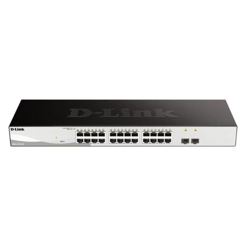 D-Link 26-Port Gigabit Smart Managed Switch including 2 SFP ports