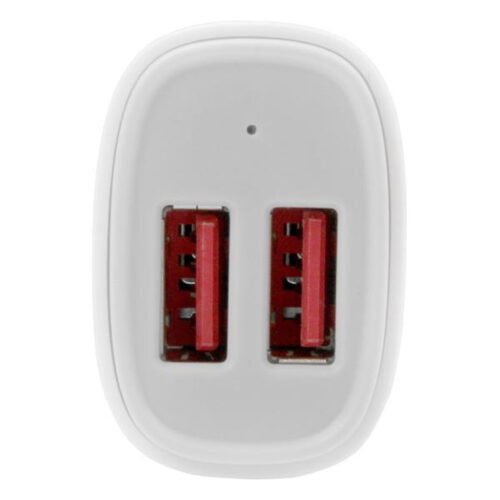 StarTech.com Dual-Port USB Car Charger - 24W/4.8A - White - Image 4