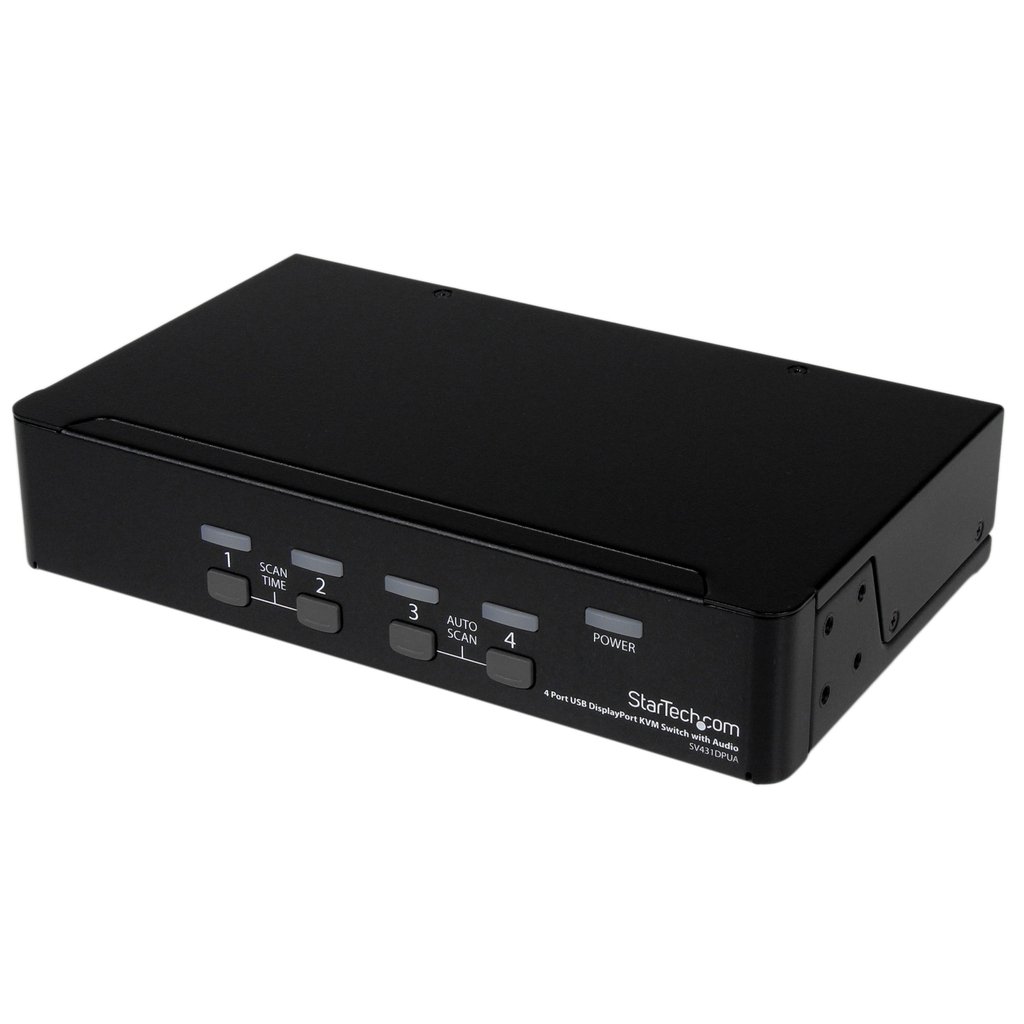 StarTech.com 4 Port USB DisplayPort KVM Switch with Audio - Image 10
