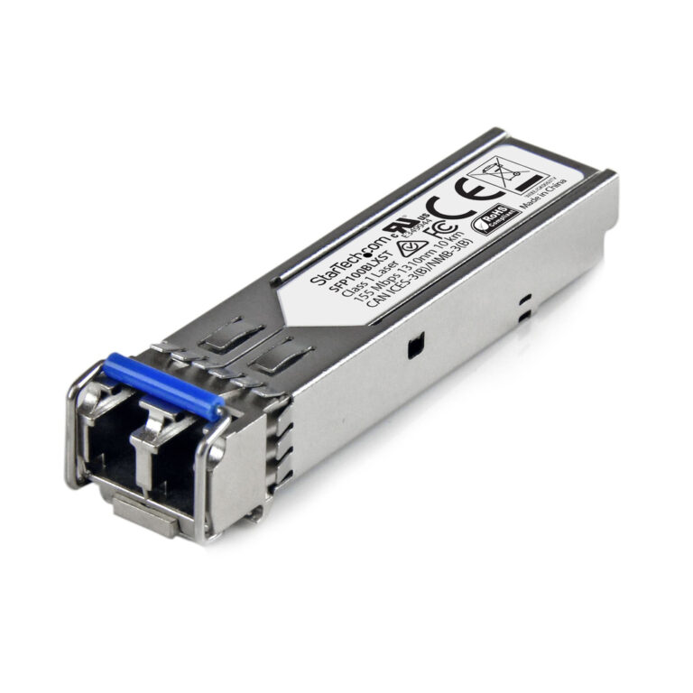 StarTech.com MSA Compliant SFP Transceiver Module - 100BASE-LX~MSA Uncoded SFP Module - 100BASE-LX - 100MbE Single Mode Fiber (