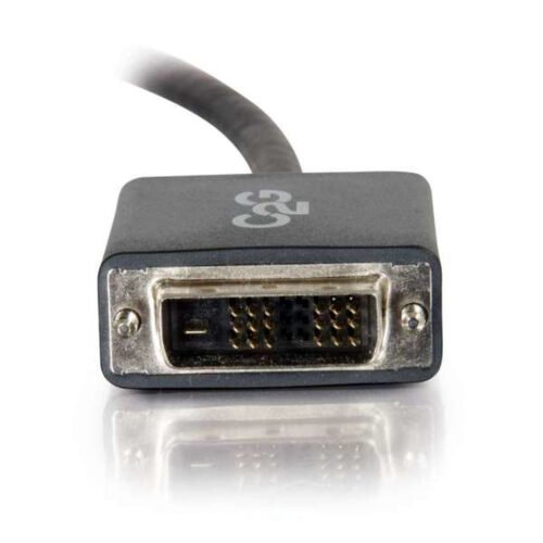 C2G 2m DisplayPort to Single Link DVI-D Adapter Cable M/M - DP to DVI - Black - Image 3