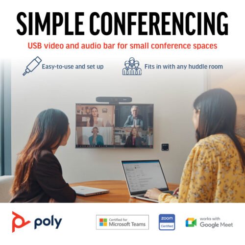 POLY Studio R30 USB Video Bar - Image 12