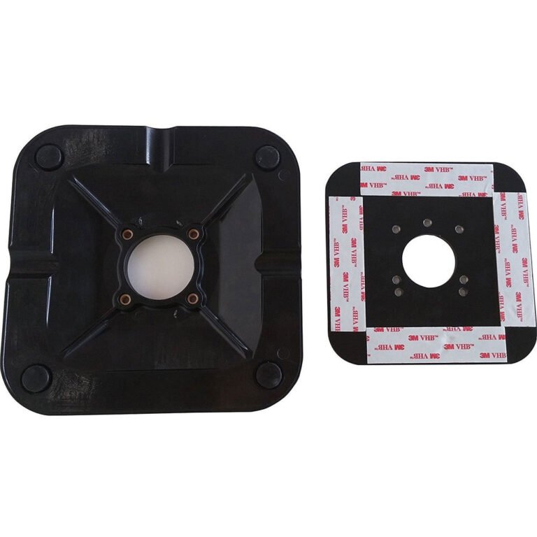 Compulocks Rise Pole Adhesive Base Black