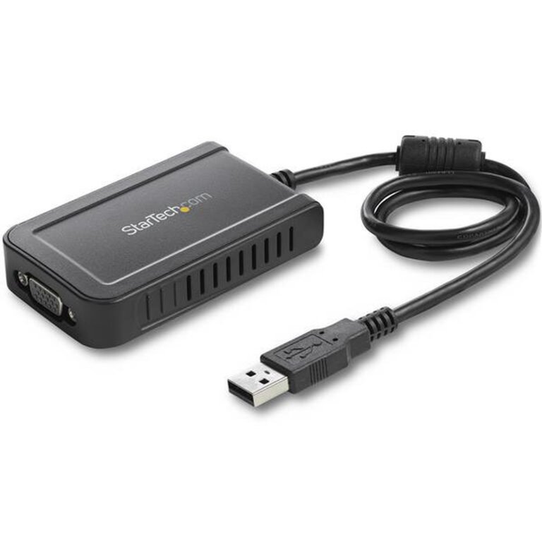 StarTech.com USB 2.0 to VGA Adapter, USB to VGA Monitor Converter for Windows, 1080p (no support for macOS/ChromeOS/Linux) - TA