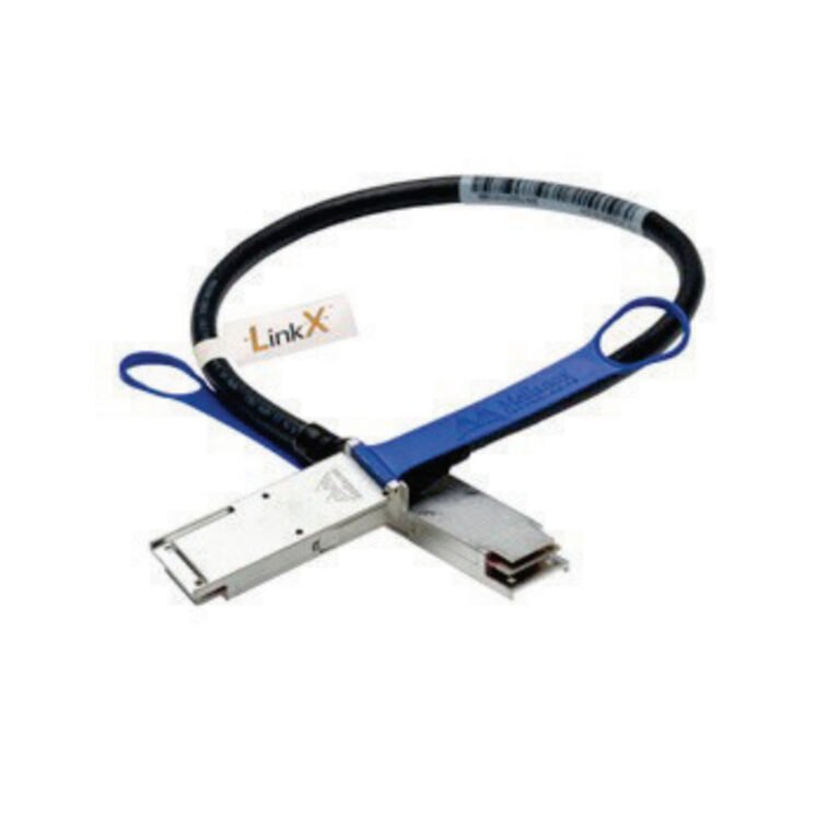 Lenovo 1m Mellanox QSFP Passive DAC InfiniBand/fibre optic cable Black, Blue