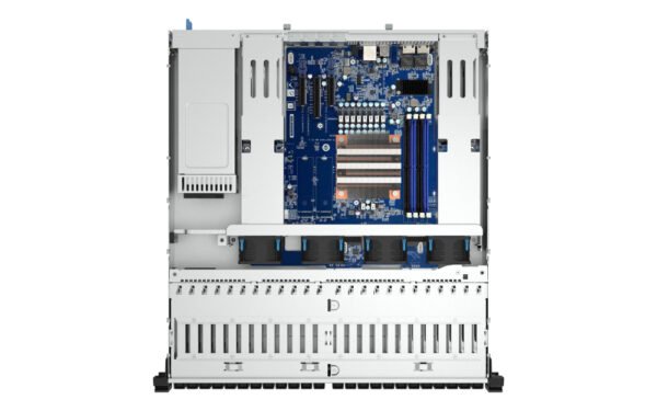 QNAP TS-H3077AFU-R7-64G NAS/storage server Rack (2U) AMD Ryzen™ 5 64 GB DDR5 0 TB QuTS hero Black, Metallic - Image 11