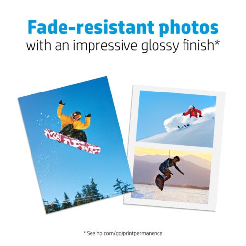 HP Advanced Photo Paper, Glossy, 250 g/m2, A4 (210 x 297 mm), 25 sheets - Image 4