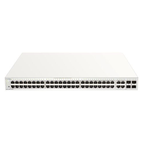 D-Link 52-Port Gigabit PoE+ Nuclias Smart Managed Switch including 4x 1G Combo Ports, 370W - Image 3