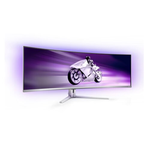 Philips Evnia 8000 49M2C8900L/00 computer monitor 124.2 cm (48.9") 5120 x 1440 pixels Dual QHD QD-OLED White - Image 7