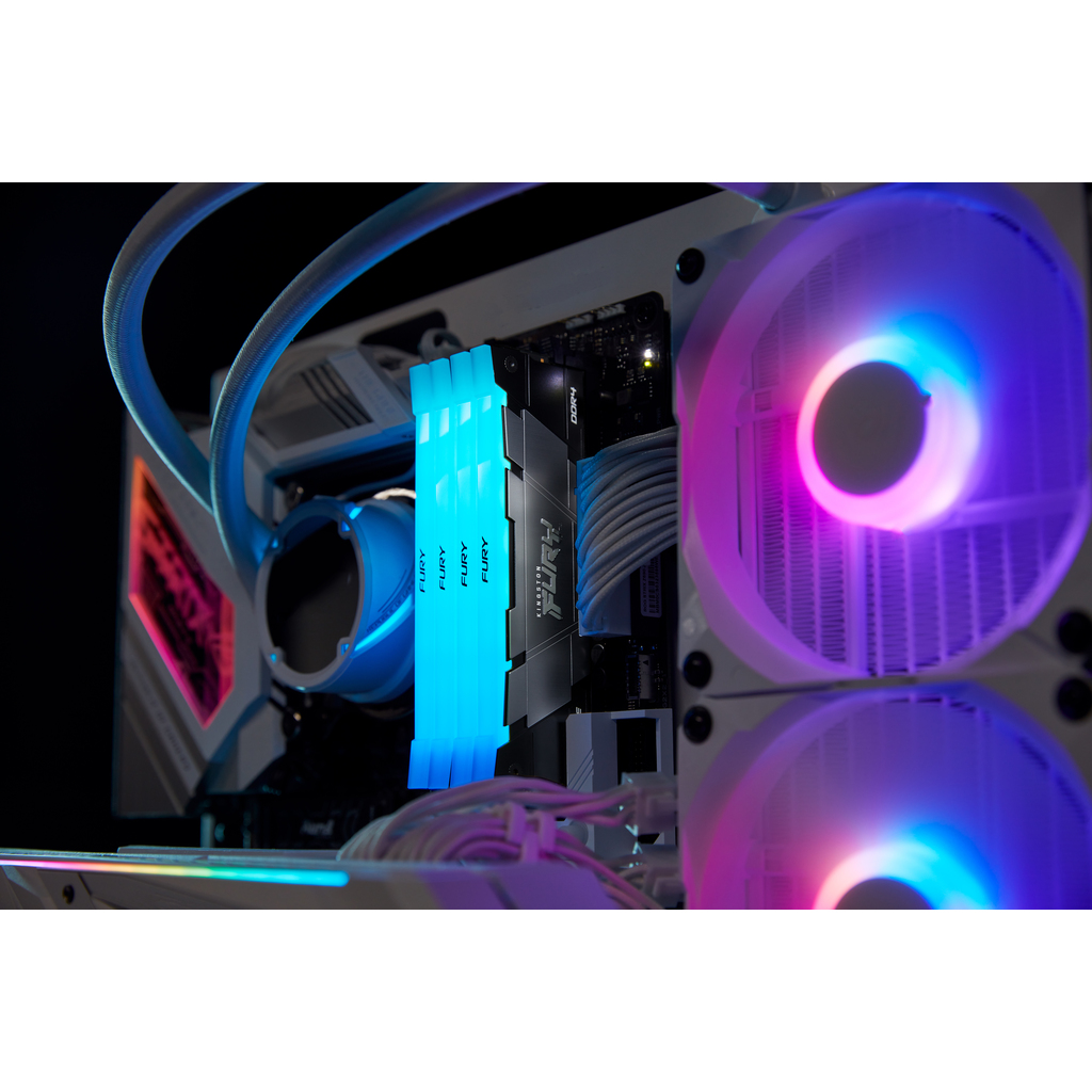Kingston Technology FURY 64GB 3600MT/s DDR4 CL16 DIMM (Kit of 4) 1Gx8 Renegade RGB - Image 14