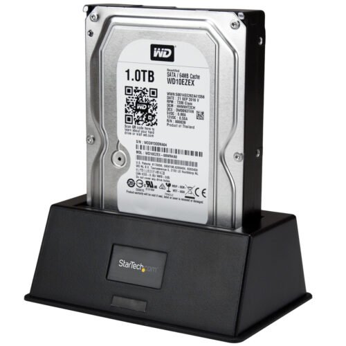 StarTech.com Single Bay USB 3.0 to SATA Hard Drive Docking Station, USB 3.0 (5 Gbps) Hard Drive Dock, External 2.5/3.5" SATA I/ - Image 5