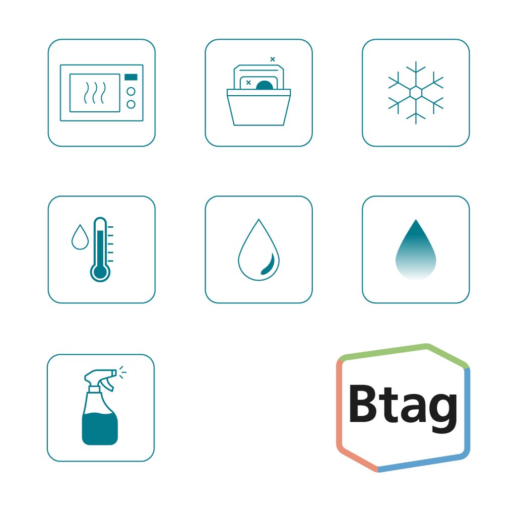 Brother BTAG-G31 label-making tape Black on green - Image 3