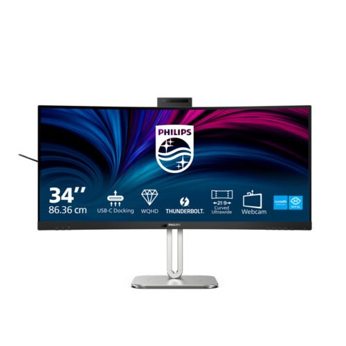 Philips 6000 series 34B2U6603CH/00 computer monitor 86.4 cm (34") 3440 x 1440 pixels Wide Quad HD LCD Grey - Image 3