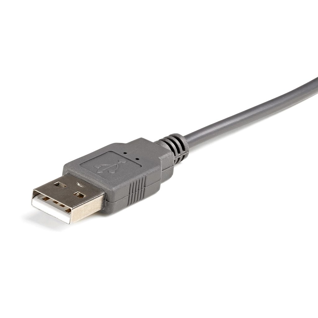 StarTech.com 3ft (91cm) 1-Port USB to Serial Cable, DB9/DB25 RS232 to USB Converter, Prolific, USB to Serial Adapter - Image 6