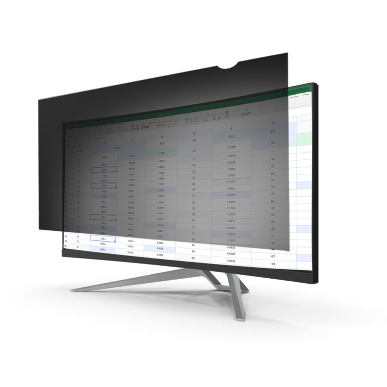 StarTech.com Monitor Privacy Screen for 34 inch Ultrawide Display - 21:9 Widescreen - Computer Screen Security Filter - Blue Li