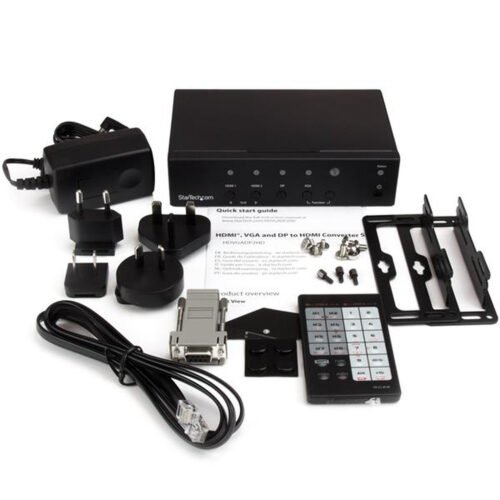 StarTech.com Multi-Input to HDMI Automatic Switch and Converter - 4K - Image 2