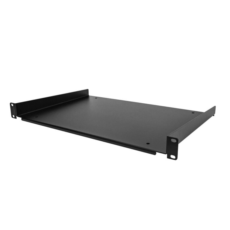 StarTech.com 1U Server Rack Shelf - Universal Rack Mount Cantilever Shelf for 19" Network Equipment Rack & Cabinet - Durable De