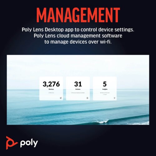 POLY Studio R30 USB Video Bar - Image 13