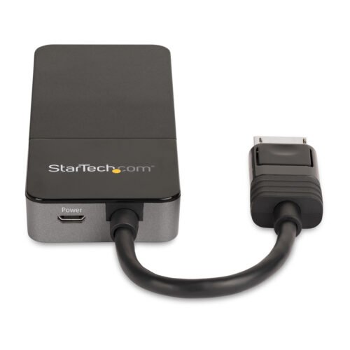 StarTech.com 3 Port Multi Monitor Adapter - DisplayPort 1.4 to 3x 4K DisplayPort Video Splitter - Dual or Triple 4K - Laptop/De - Image 4
