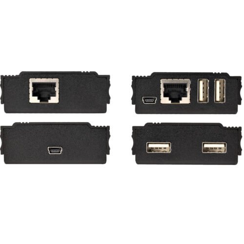StarTech.com 4-Port USB 2.0 Extender Hub over Single CAT5e/CAT6 Ethernet Cable (RJ45) - 330ft (100m) - USB Extender Hub Adapter - Image 2