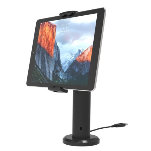 Compulocks Universal Tablet Cling Rise Tilting Kiosk 8" Black - Image 5