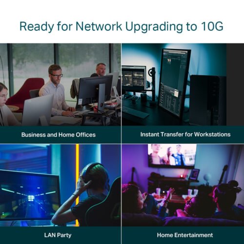 TP-Link 8-Port 10G Desktop/Rackmount Switch - Image 6