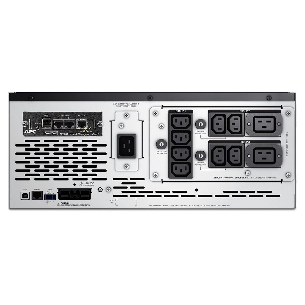 APC Smart-UPS X SMX2200HVNC - 2200VA, 8x C13 + 2x C19 outlet, USB, expandable runtime, short depth, NMC - Image 14