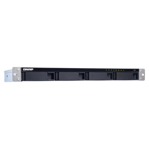 QNAP TS-431XeU NAS Rack (1U) Annapurna Labs Alpine AL-314 8 GB DDR3 8 TB HDD QNAP Turbo System Black, Stainless steel - Image 7