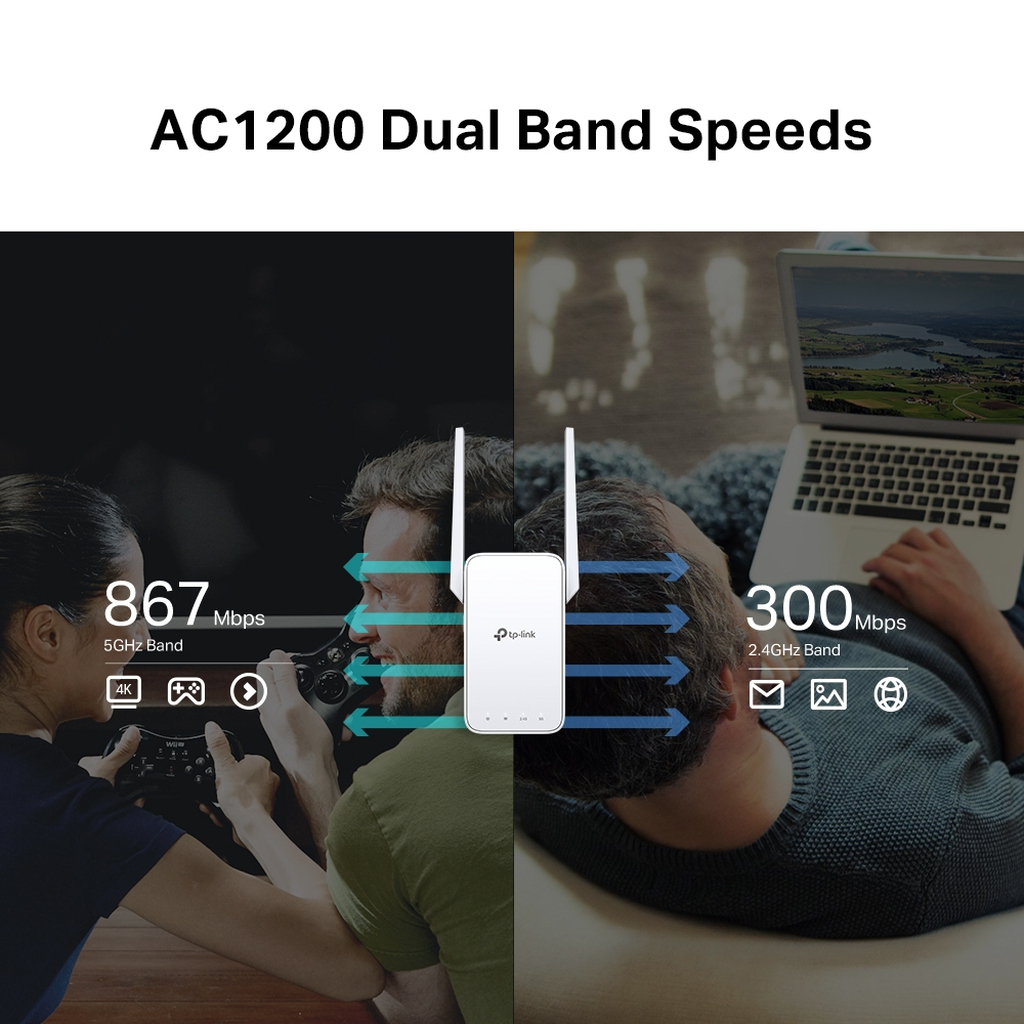TP-Link AC1200 Mesh Wi-Fi Range Extender - Image 4