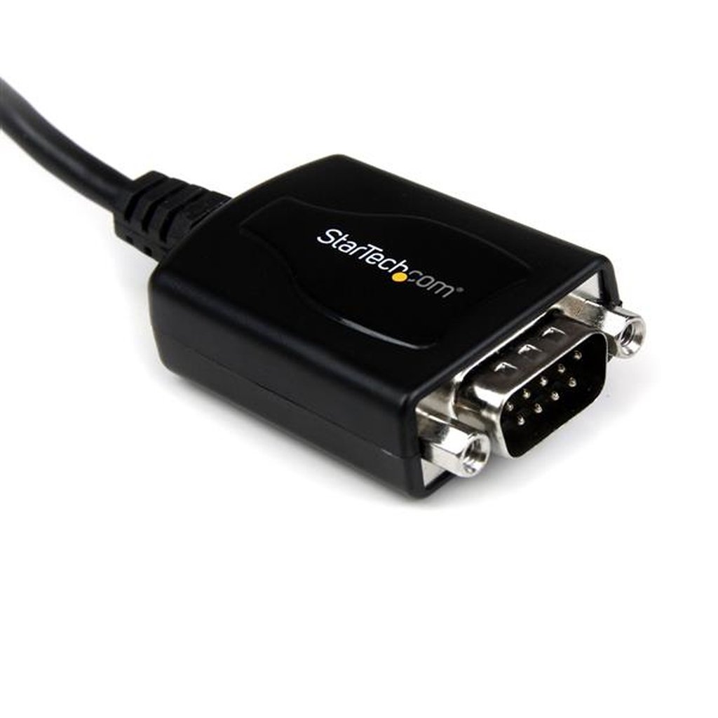 StarTech.com 6ft (1.8m) 1-Port Professional USB to Serial Adapter Cable with COM Retention, USB to RS232 Adapter - TAA - Image 5