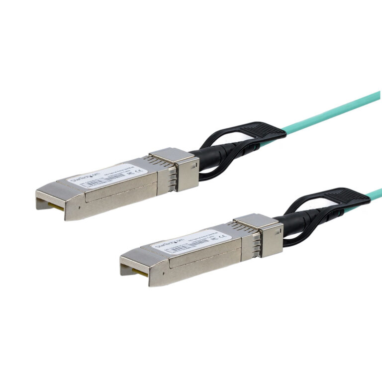 StarTech.com Cisco SFP-10G-AOC3M Compatible 3m/9.84ft 10G SFP+ to SFP+ AOC Cable - 10GbE SFP+ Active Optical Fiber - 10Gbps SFP