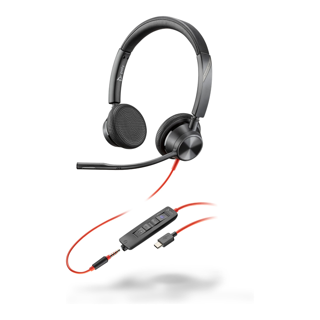POLY Blackwire 3325 Microsoft Teams Certified USB-C Headset - Image 2