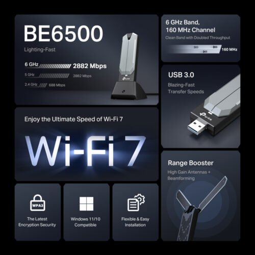 TP-Link BE6500 WLAN 2882 Mbit/s - Image 7