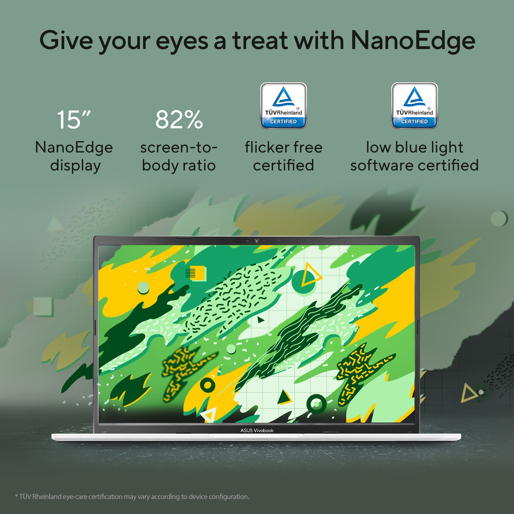ASUS Vivobook 15 M1502YA-NJ033W AMD Ryzen™ 7 7730U Laptop 39.6 cm (15.6") Full HD 16 GB DDR4-SDRAM 512 GB SSD Wi-Fi 6E (8 - Image 9