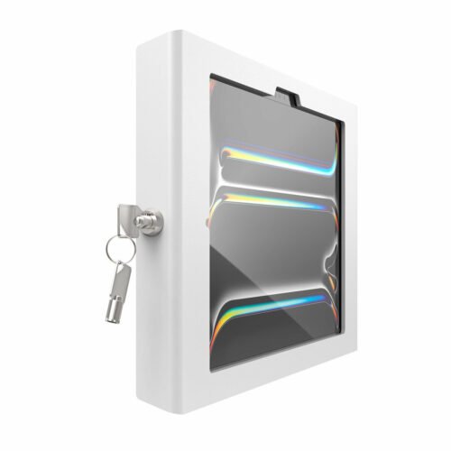 Compulocks iPad Pro M4 11" (2024), Apex Enclosure Rolling Cart - Rise Freedom White - Image 3