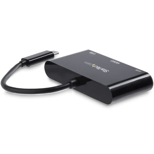 StarTech.com USB-C VGA Multiport Adapter - USB 3.0 Port - 60W PD - Image 3