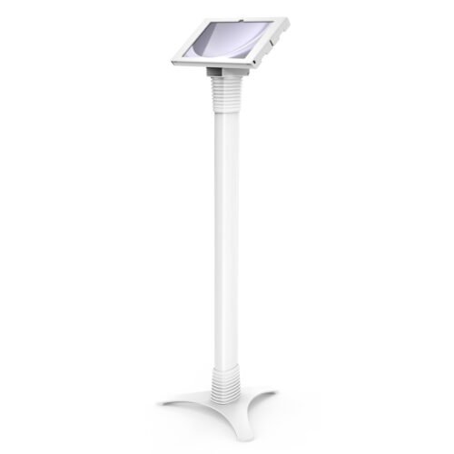Compulocks Galaxy Tab A9+ Apex Enclosure Portable Floor Stand - White