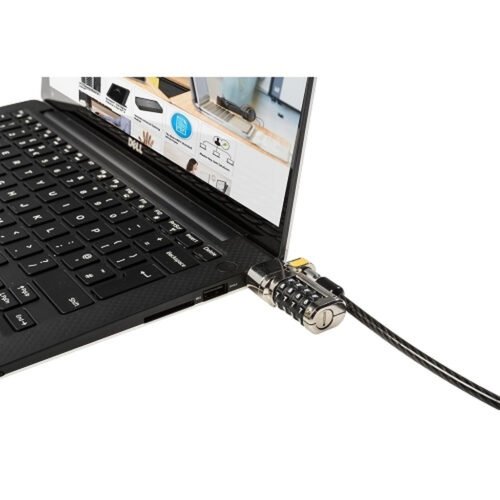 DELL 461-AAEU cable lock Black, Stainless steel 1.8 m - Image 3