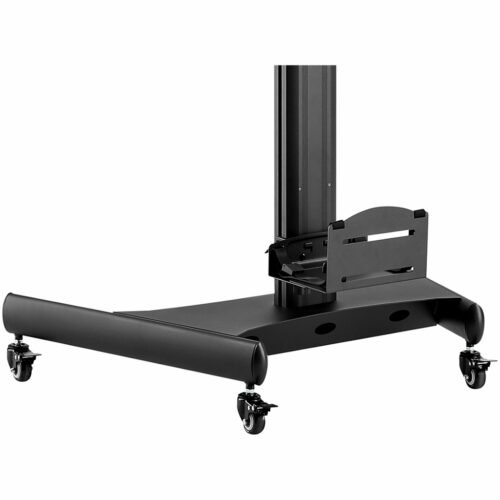 StarTech.com Mobile Workstation Cart with Monitor Mount, CPU/PC Holder, Keyboard Tray - Ergonomic Height Adjustable Desktop Com - Image 14