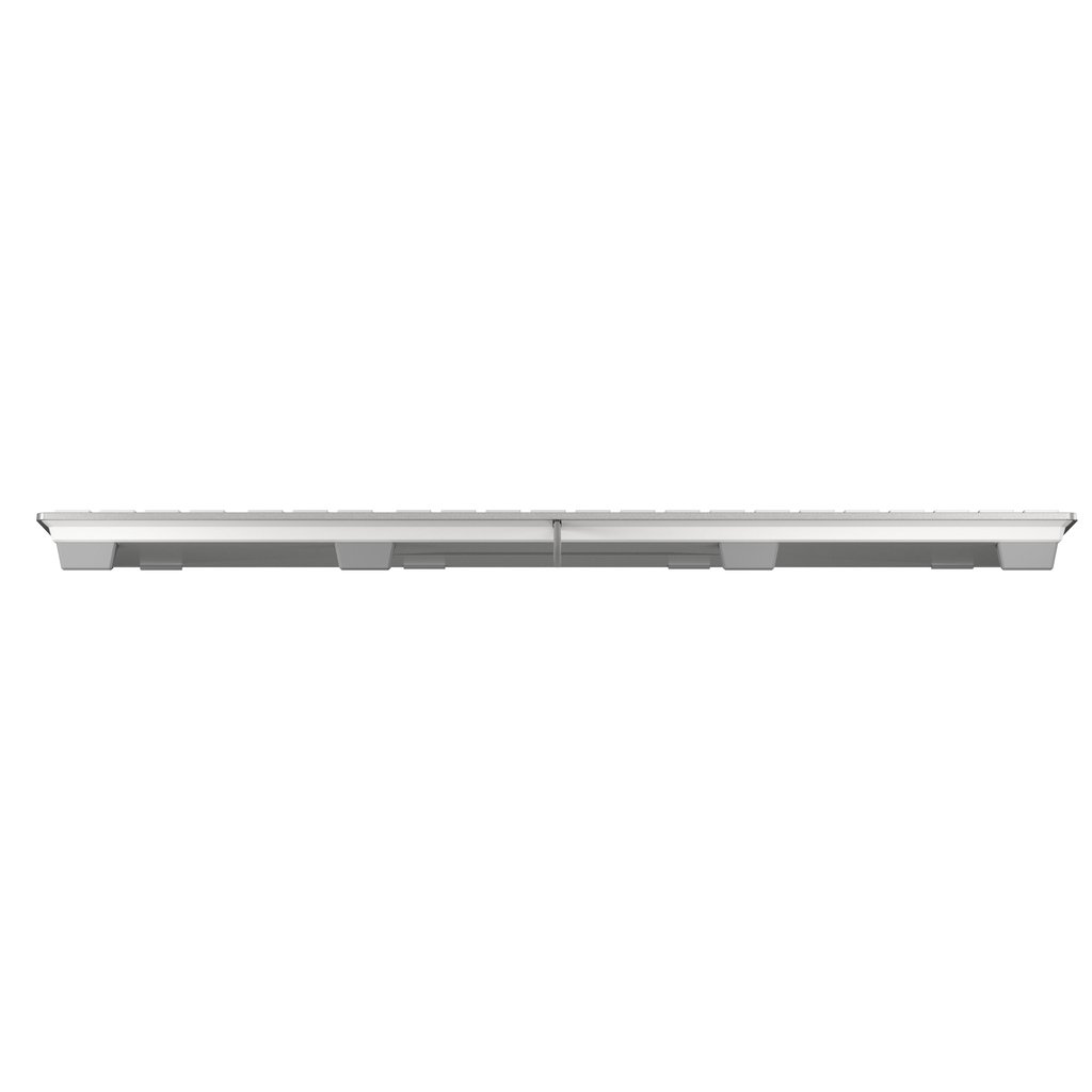 CHERRY KC 6000 SLIM FOR MAC Corded Keyboard, Silver/White, USB (QWERTY - UK) - Image 2