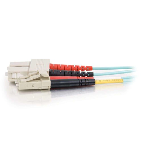 C2G 85531 InfiniBand/fibre optic cable 1 m LC SC OFNR Turquoise - Image 4