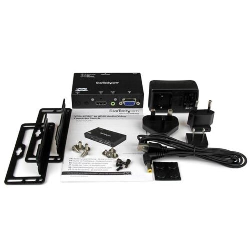StarTech.com 2x1 HDMI + VGA to HDMI Converter Switch w/ Automatic and Priority Switching – 1080p - Image 9