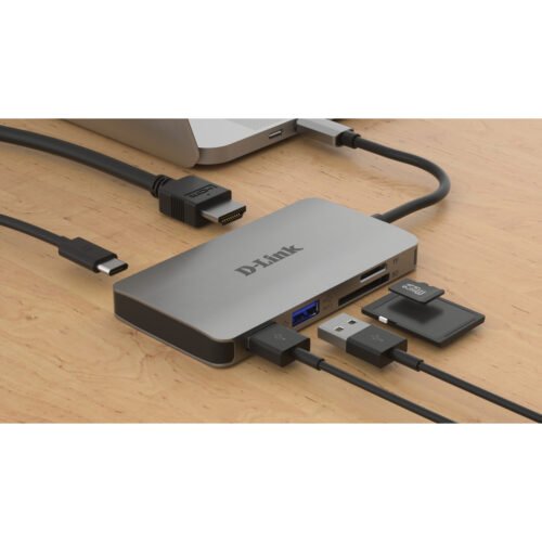 D-Link DUB-M610 laptop dock/port replicator Wired USB 3.2 Gen 1 (3.1 Gen 1) Type-C Aluminium - Image 4