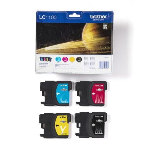 Brother LC1100VALBPDR ink cartridge 4 pc(s) Original Black, Cyan, Magenta, Yellow - Image 2