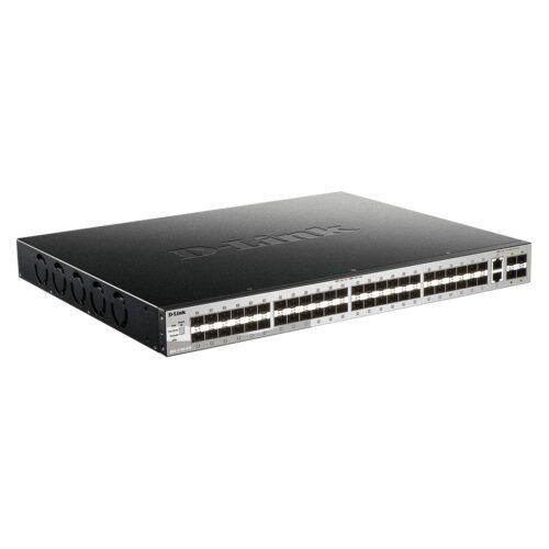D-Link 48 x SFP ports Layer 3 Stackable Managed Gigabit Switch - Image 2