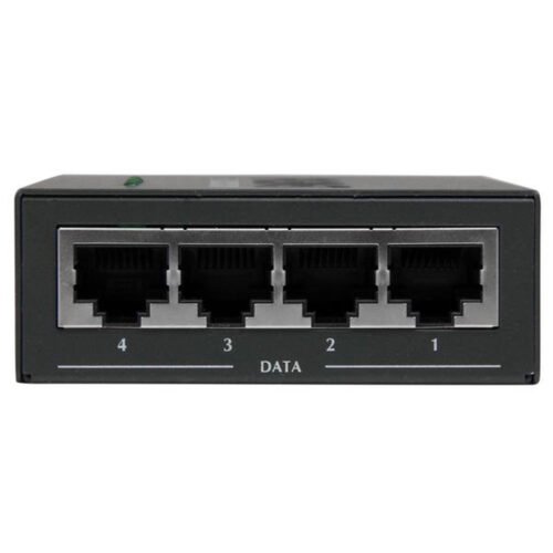 StarTech.com 4-Port Gigabit Midspan - PoE+ Injector - 802.3at/af - Image 4