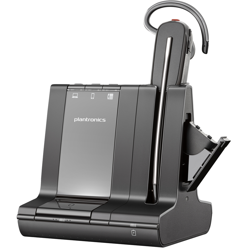 POLY Savi 8245-M Office Microsoft Teams Certified DECT 1880-1900 MHz USB-A Headset - Image 2