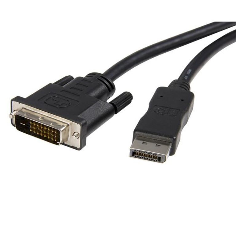 StarTech.com 10ft (3m) DisplayPort to DVI Cable - DisplayPort to DVI Adapter Cable 1080p Video - DisplayPort to DVI-D Cable Sin